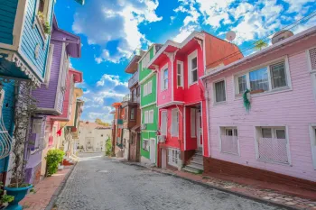 Renovated entire Fatih building with two apartments